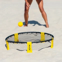 JELEX "Smash" Roundnet Set de 6 con 3 bolas naranja