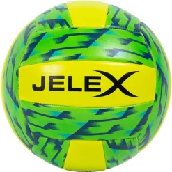 JELEX Softtouch Balón de voleibol amarillo + verde hierba
