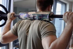 JELEX Strength Almohadilla para barra de pesas camuflaje del ejército