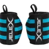 JELEX Strong Muñequeras de fitness negro-azul