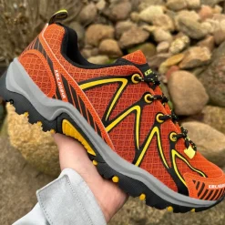 KIRKJUBØUR ® "Makalu" Unisex Zapatillas de trekking naranja