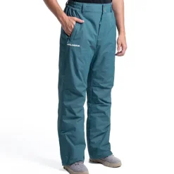 KIRKJUBØUR ® "Skadi" Hombre Pantalones de esquí azul