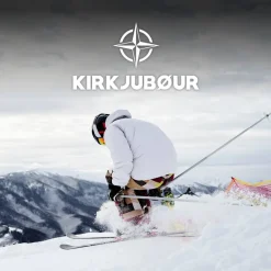 KIRKJUBØUR ® "Skadi" Hombre Pantalones de esquí azul