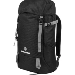 KIRKJUBØUR® "Abisko" Trekking exterior premium Mochila 30 L negro
