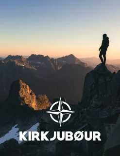 KIRKJUBØUR® "Fryse" Unisex Bufanda verde