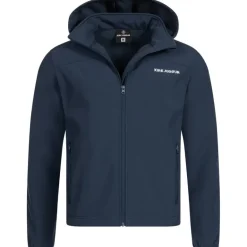 KIRKJUBØUR® "Hestur" Hombre Chaqueta SOFTSHELL 10.000 mm columna de agua azul