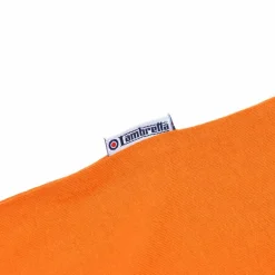 Lambretta Checker Board Hombre Camiseta SS0159-BRNT NARANJA