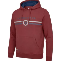 Lambretta Contrast Target Hombre Sudadera con capucha SS1531-BURG