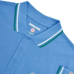 Lambretta Doble punta Hombre Polo SS1608-AZ BL/DL/GRY