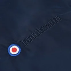 Lambretta Heaton Waterproof Hombre Parka Chaqueta LAM14-AZUL MARINO