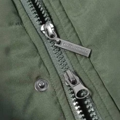 Lambretta Hombre parka de invierno forrada LM2503-KHAKI