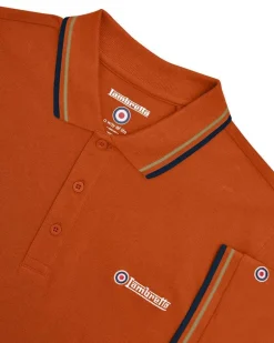 Lambretta Punta doble Hombre Polo SS1608-CL/ST/NVY