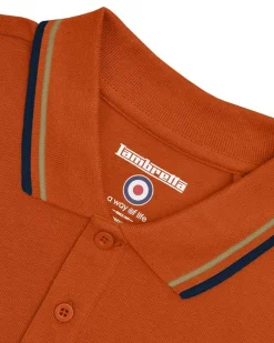 Lambretta Punta doble Hombre Polo SS1608-CL/ST/NVY