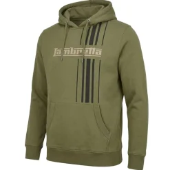 Lambretta Racing Stripe Hombre Sudadera con capucha SS5027-KHAKI