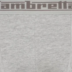 Lambretta Retro Hombre Calzoncillos bóxer Pack de 3 SS8204-NEGRO/GRIS/BLANCO