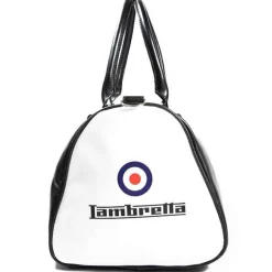 Lambretta Retro Sports Bag Bolso 23x40x25 T20064S-NEGRO/BLANCO