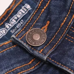 Lambretta Stafford Hombre Pantalones vaqueros cortos LAM7625-TINTE