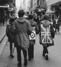 Lambretta Stafford Hombre Pantalones vaqueros cortos LAM7625-NVY