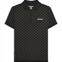 Lambretta Target Premium Hombre Polo SS4299-NEGRO/ORO