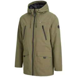 Lambretta Terrace Waterproof Hombre Parka Chaqueta SS7817-KHAKI