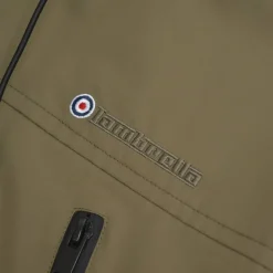 Lambretta Terrace Waterproof Hombre Parka Chaqueta SS7817-KHAKI