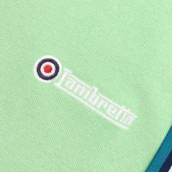 Lambretta Triple Tipped Hombre Polo SS1650-LT GRN W/N/DL