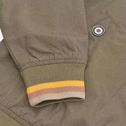 Lambretta Triple Tipped Hombre Chaqueta SS1626 Caqui Dorado