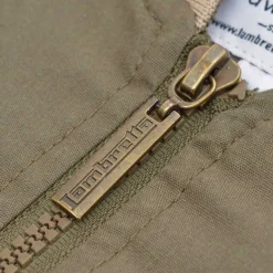 Lambretta Triple Tipped Hombre Chaqueta SS1626 Caqui Dorado