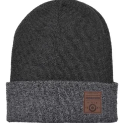 Lambretta Turn Up Beanie SS1207-BLK/CHAR