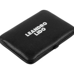 LEANDRO LIDO "Brescia" Manicura/Pedicura Conjunto 19 piezas negro