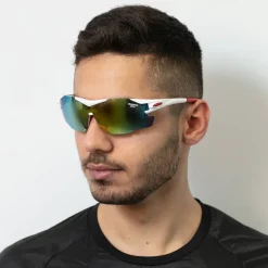 LEANDRO LIDO Challenger One Gafas de sol deportivas de colores/blanco