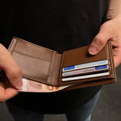 LEANDRO LIDO Classic Cartera marrón