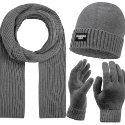 LEANDRO LIDO "Epomeo" Hombre Conjunto invierno 3 piezas gris
