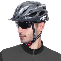 LEANDRO LIDO Freno high tech performance ciclismo casco de bicicleta negro