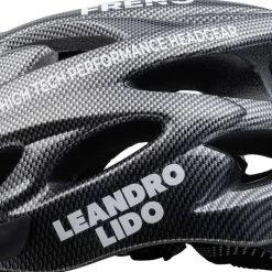 LEANDRO LIDO Freno high tech performance ciclismo casco de bicicleta negro