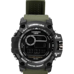 LEANDRO LIDO "Palermo" Unisex Reloj deportivo verde oscuro