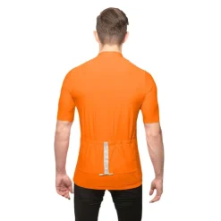LEANDRO LIDO "Portofino" Hombre Maillot de ciclismo de manga corta naranja