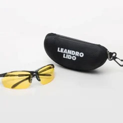 LEANDRO LIDO Power Gafas de sol deportivas camuflaje/amarillo