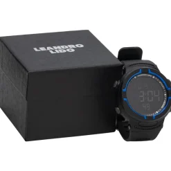 LEANDRO LIDO "Vernazza" Unisex Reloj deportivo negro/azul