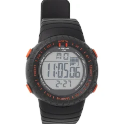 LEANDRO LIDO "Vescia" Unisex Reloj deportivo negro/naranja