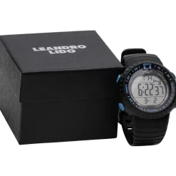 LEANDRO LIDO "Vescia" Unisex Reloj deportivo negro/azul