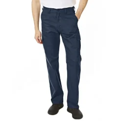 Lee Cooper Hombre Pantalón de trabajo cargo azul marino LCPNT205-NAVY