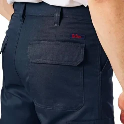 Lee Cooper Hombre Pantalón de trabajo cargo azul marino LCPNT205-NAVY