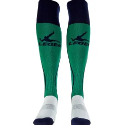 Legea Medias de fútbol Gold Pro verde / azul marino