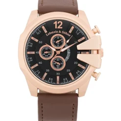 Lobstein & Söhne ® "Fridolin" Reloj marrón