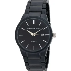 Lobstein & Söhne ® "Oskar" Reloj negro
