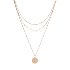 Lobstein & Söhne "Emma" Mujer Cadena oro rosa