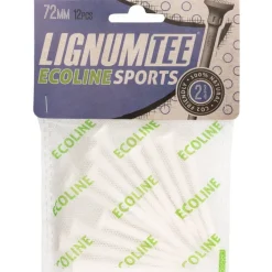 LONGRIDGE Lignum Tees de golf 12 piezas 72 mm
