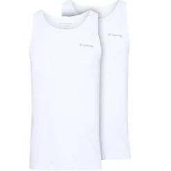 Lotto Hombre Camisetas interiores Camiseta sin mangas Pack de 2 blanco 39511118