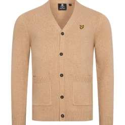 Lyle y Scott Blend Cardigan Hombre Cárdigan de lana KN1458V-W156
